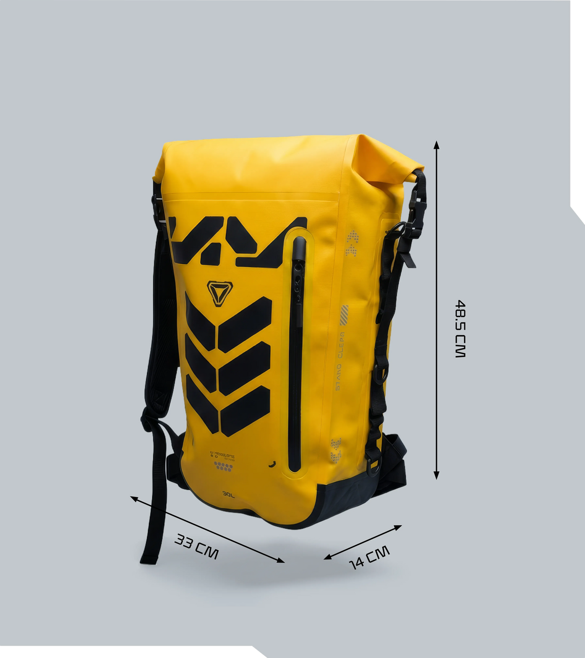 Afterburner Yellow dimensions 1